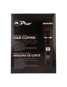 Albi Pro Maquina Corte Clipper Hybrid Steel+Ceramic Roja (2873R)